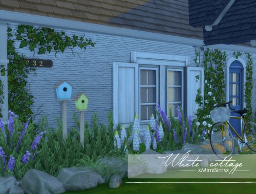 White cottage (unfurnished)