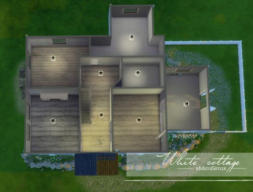 White cottage (unfurnished)