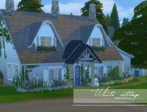 White cottage (unfurnished)
