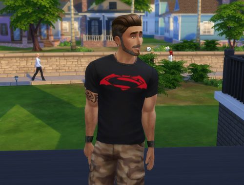 Batman VS Superman Male Shirt