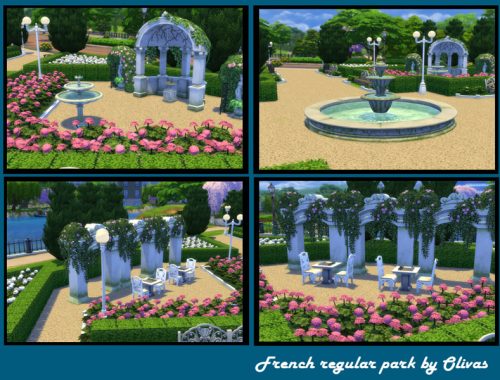 French regular park