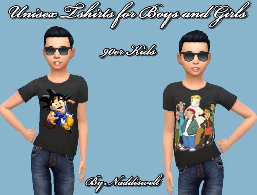 Unisex Tshirts [Girls&Boys] 90erKids