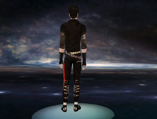 Michael Jackson Bad Set Outfit v1