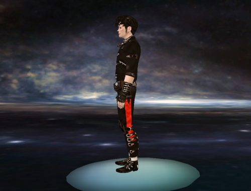 Michael Jackson Bad Set Outfit v1