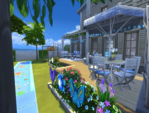 The Sims 4 Vacation House