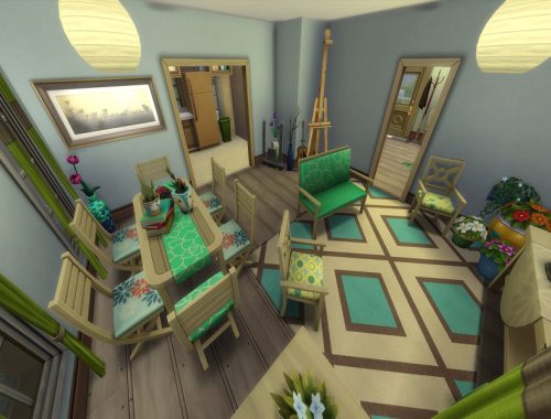The Sims 4 Vacation House