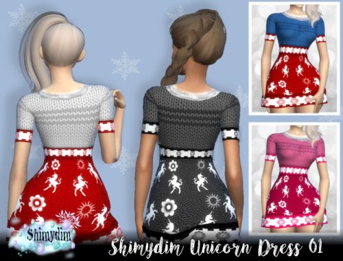 Shimydim Unicorn Dress 01