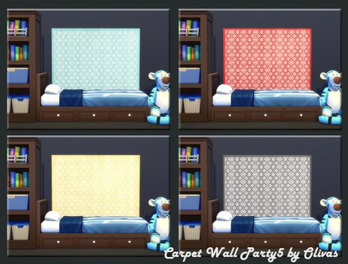 Set Carpet Wall Party 2