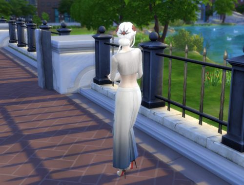 White Hair Recolor 1: Vampire Style - Vampire GP needed