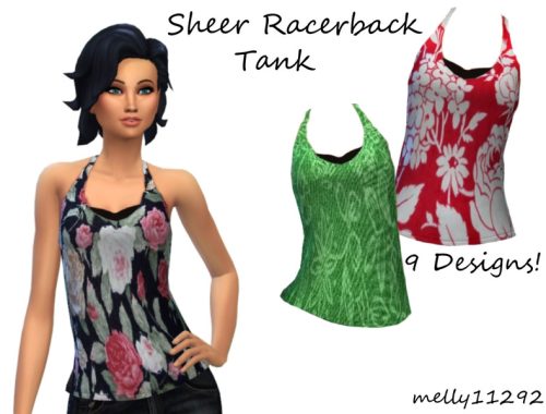 Sheer Racerback Tank