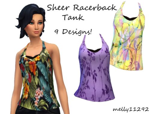 Sheer Racerback Tank