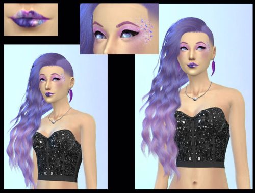 Galaxy Lipstick By ChubbyChipmunKz