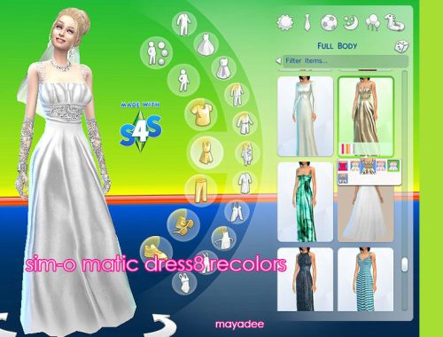 simomatic dress8 recolors