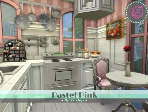 Pastel Pink Base Game Home