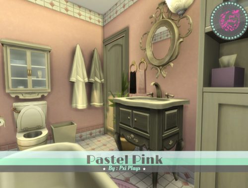 Pastel Pink Base Game Home