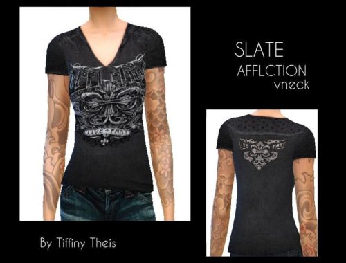 Affl ction Vnecks