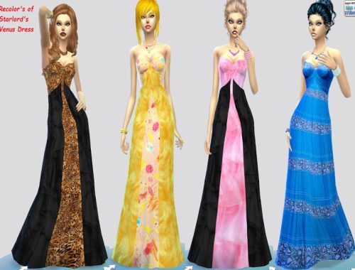 Recolor of Starlords Venus dress