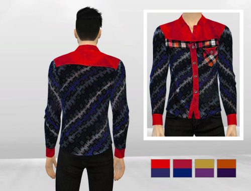 In Technicolour Long Polo