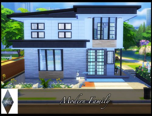 Modern Family Home with Solar Power