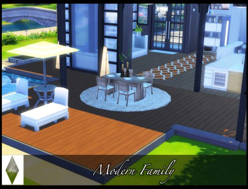 Modern Family Home with Solar Power