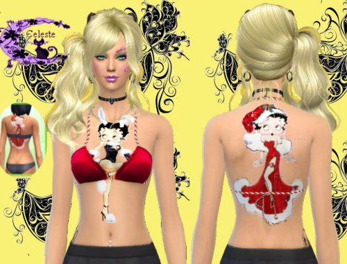 Tatto Pretty Betty Boop Mery...