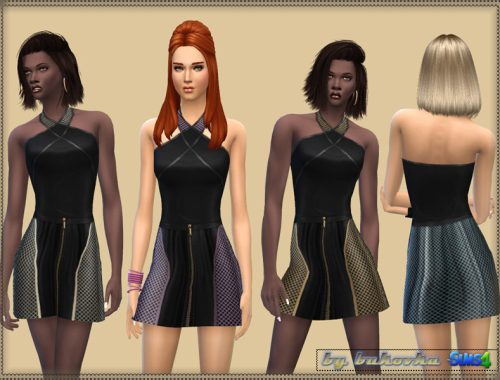 Set:Color Leopard & Grid