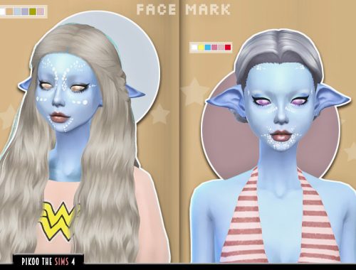 [TS4]_PikooFaceMark02