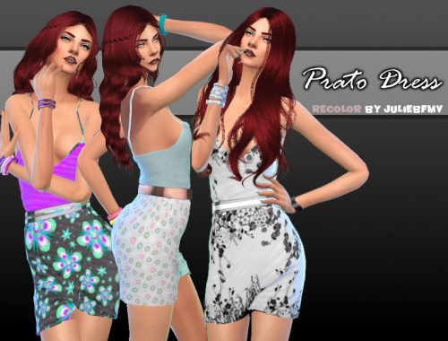 Prato Dress (Recolor) - mesh needed