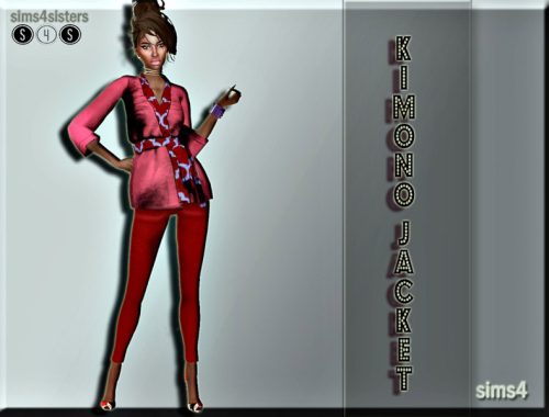 Sakura Kimono Jacket - mesh needed