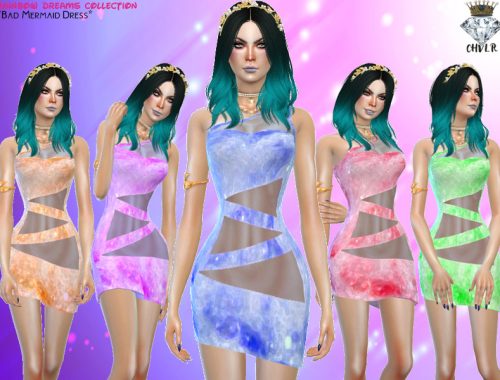 Bad Mermaid Dress