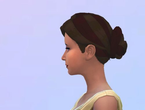 [Juuth] Twotone updo bun