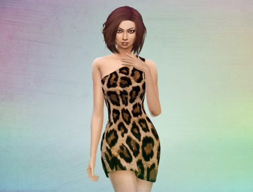 One Shoulder Dress: Jezi Style