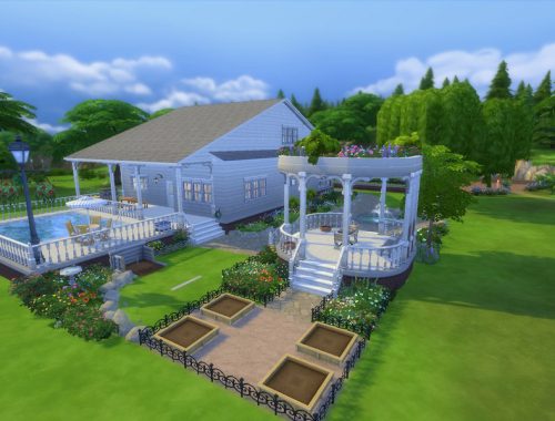 Country Craftsman with Garden