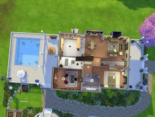 Country Craftsman with Garden