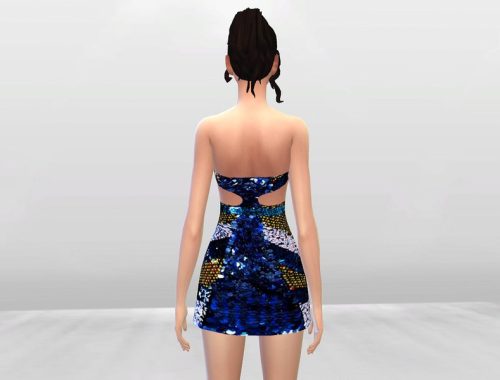 OHara Dazzle Sequin Tube Dress