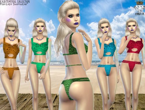 Fish Lady Swimwear