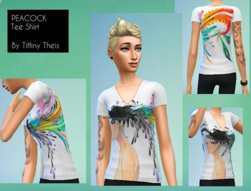 Colorful Graphic Tees Set