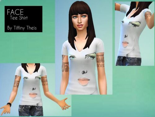 Colorful Graphic Tees Set
