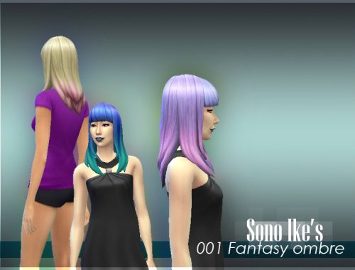 001 Fantasy ombre