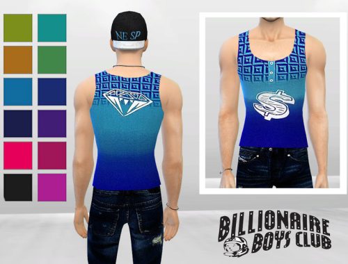 Dollars And Diamonds Tank Top