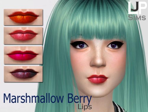 Marsmallow Berry Lips