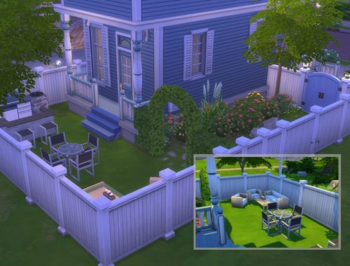 Blue Gates Field Cottage.