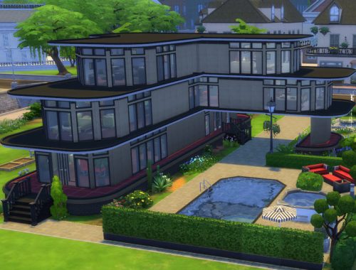 Modern Art Deco House