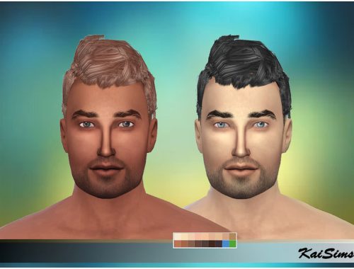Male Smooth Skintone Overlay - Set_1