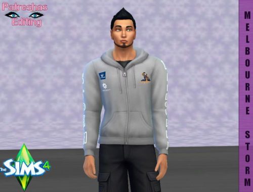 MELBOURNE STORM HOODIE By Patreshas Editing
