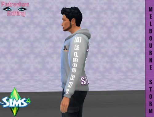 MELBOURNE STORM HOODIE By Patreshas Editing