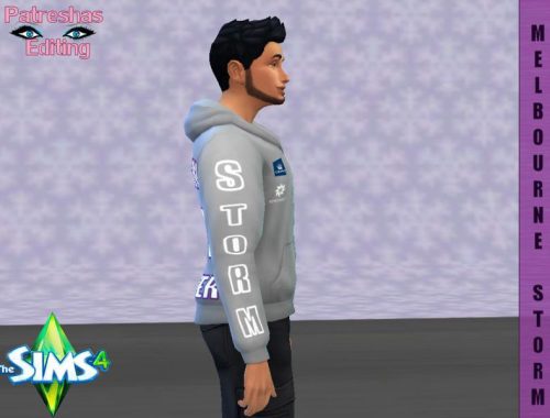 MELBOURNE STORM HOODIE By Patreshas Editing