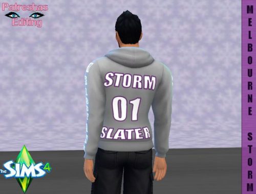 MELBOURNE STORM HOODIE By Patreshas Editing
