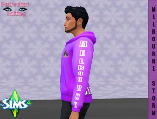 MELBOURNE STORM HOODIE By Patreshas Editing
