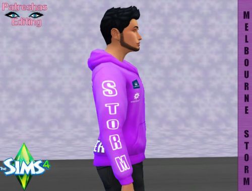 MELBOURNE STORM HOODIE By Patreshas Editing